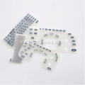 Silkscreen Printing Laser Etching Engraving Rubber Keyboard